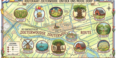 Routekaart 750 jaar Zoeterwoude Zoeterwoude opent deuren tijdens speciale open dag