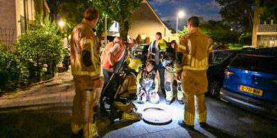 Brandweer rukt drie keer uit voor gaslucht in Voorschotense straat