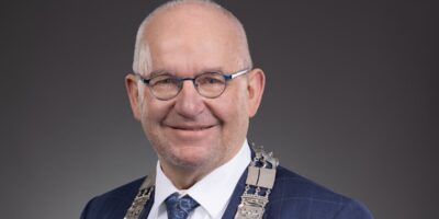 Foto van de vader van de Leidse burgemeester Peter Heijkoop, Jan Heijkoop.