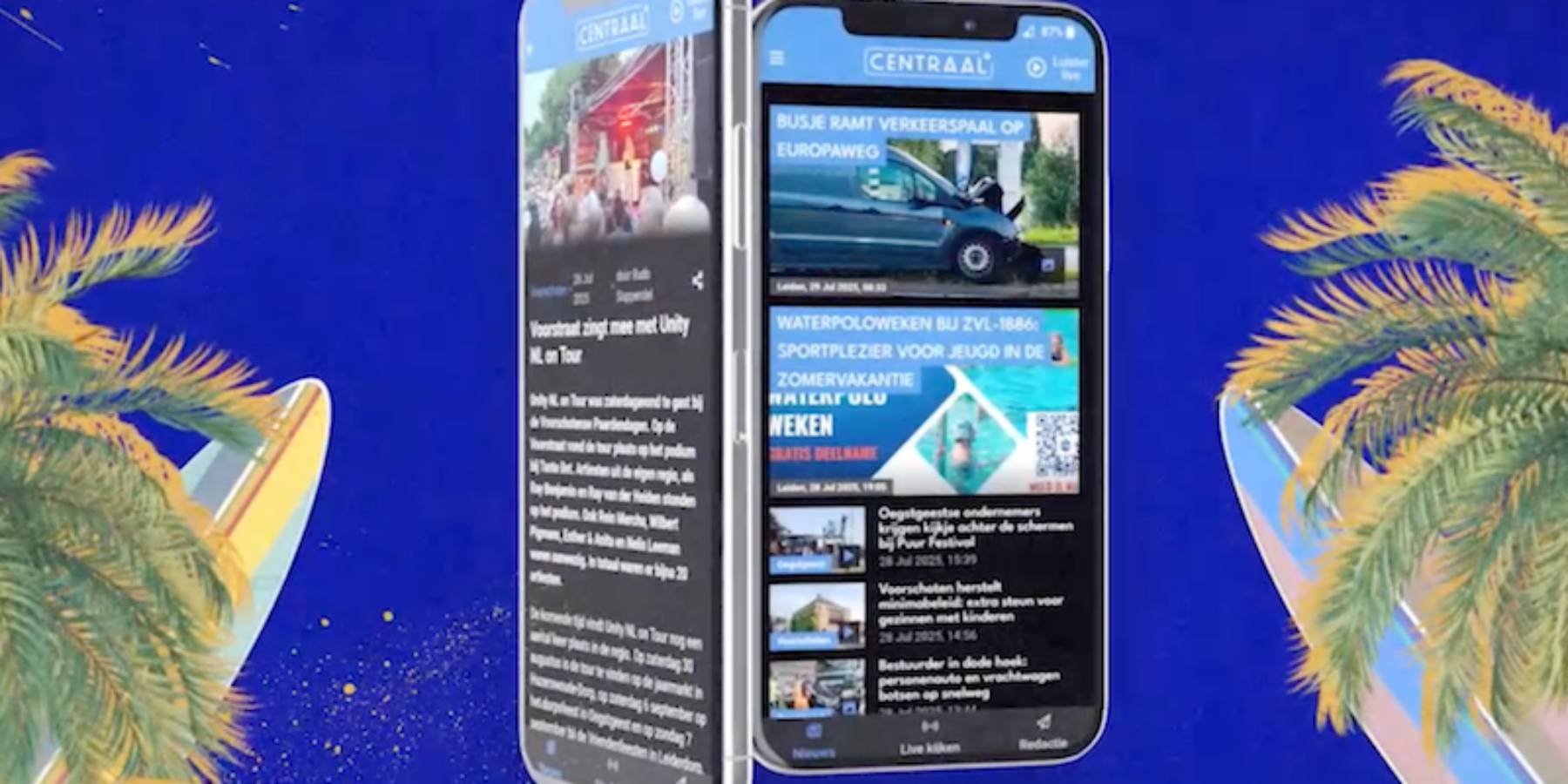 Afbeelding van de nieuwsapp van Centraal+