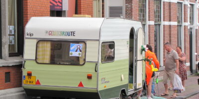 Geluksroute in Het Leidse Volkshuis.