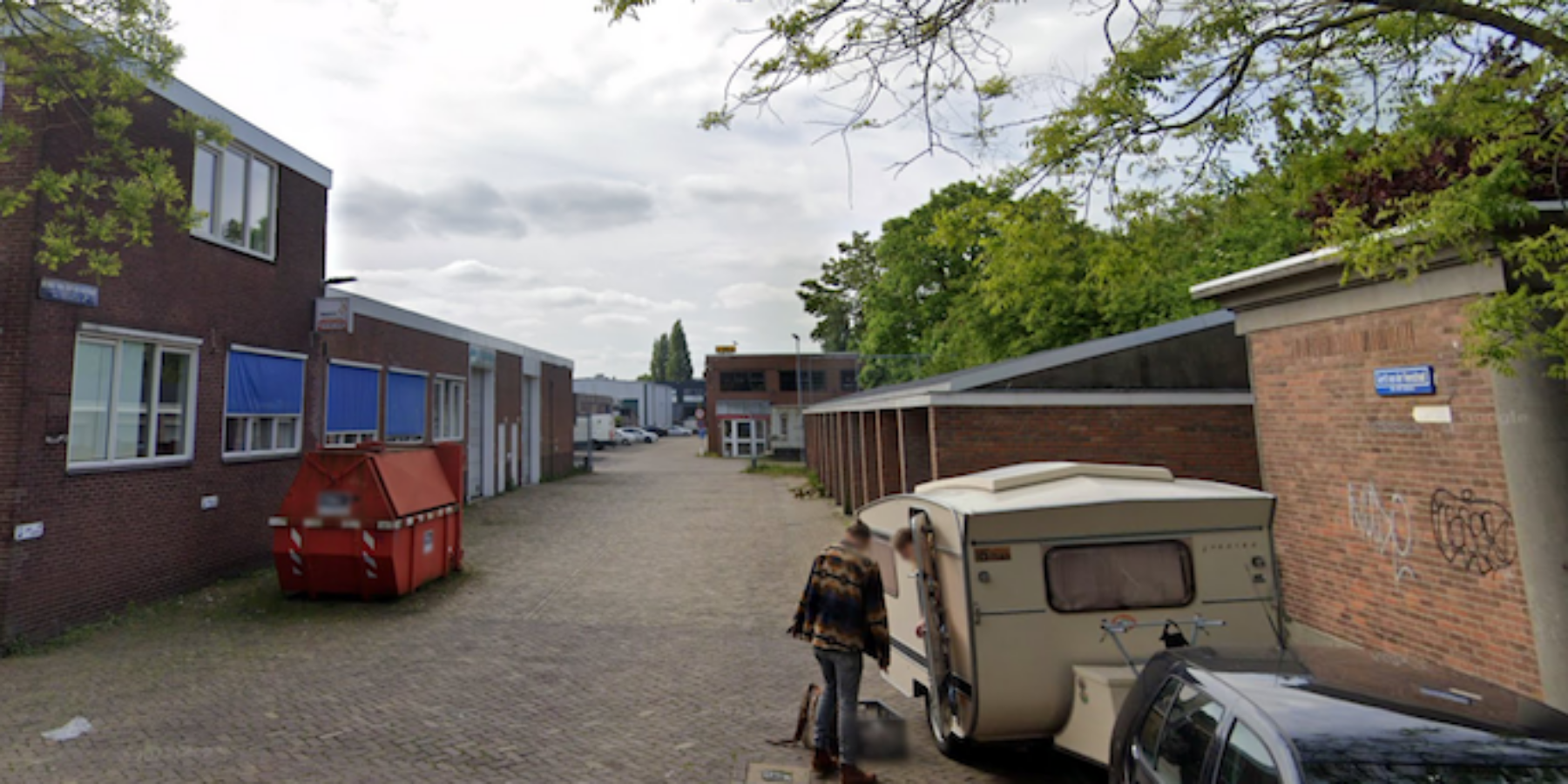 De Gerrit van der Veenstraat in Leiden