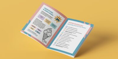 Vakantiepaspoort gelanceerd voor kinderen. op de foto staat zo'n paspoort