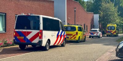 Hulpdiensten bij GGZ instelling Oegstgeest.