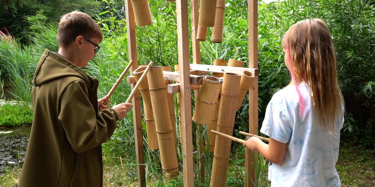 Speurtocht voor kinderen in Heemtuin