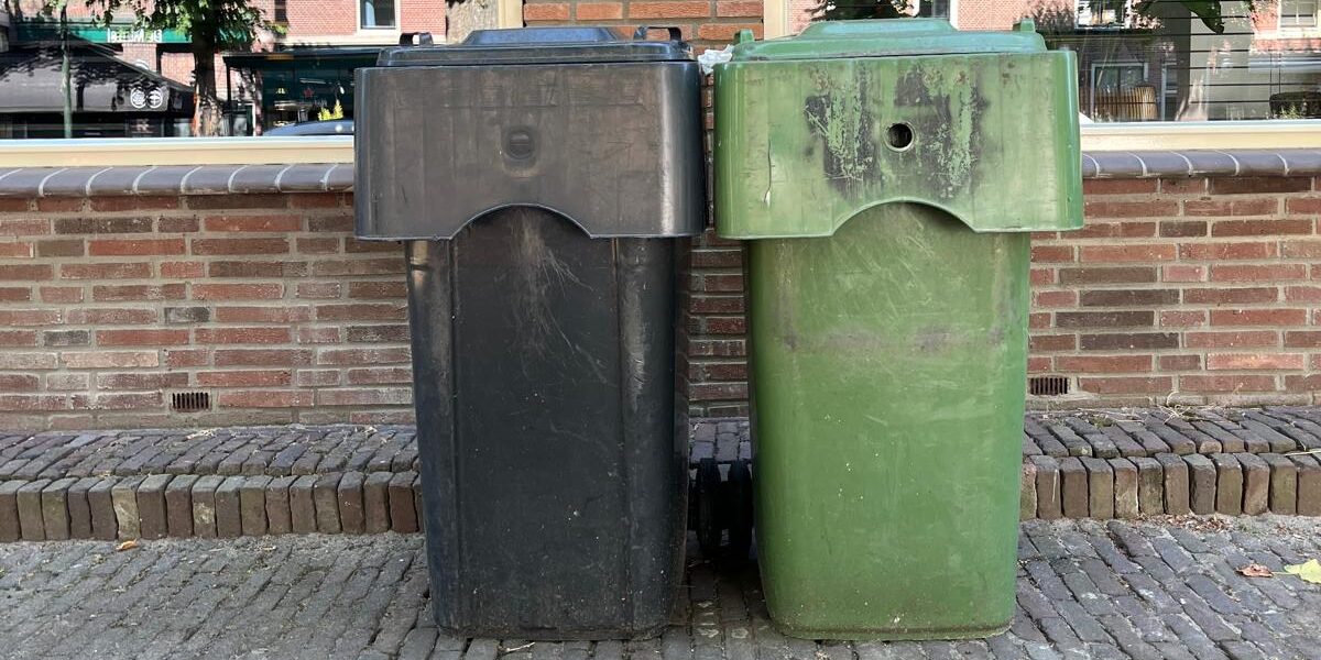 Voorschoten roept inwoners op afvalcontainers vroeg buiten te zetten