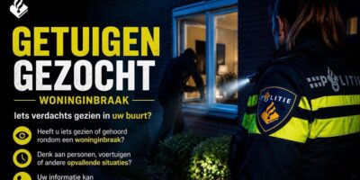 Getuigen gezocht bij inbraak in Wassenaar.