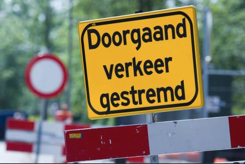 Afsluiting in Oegstgeest