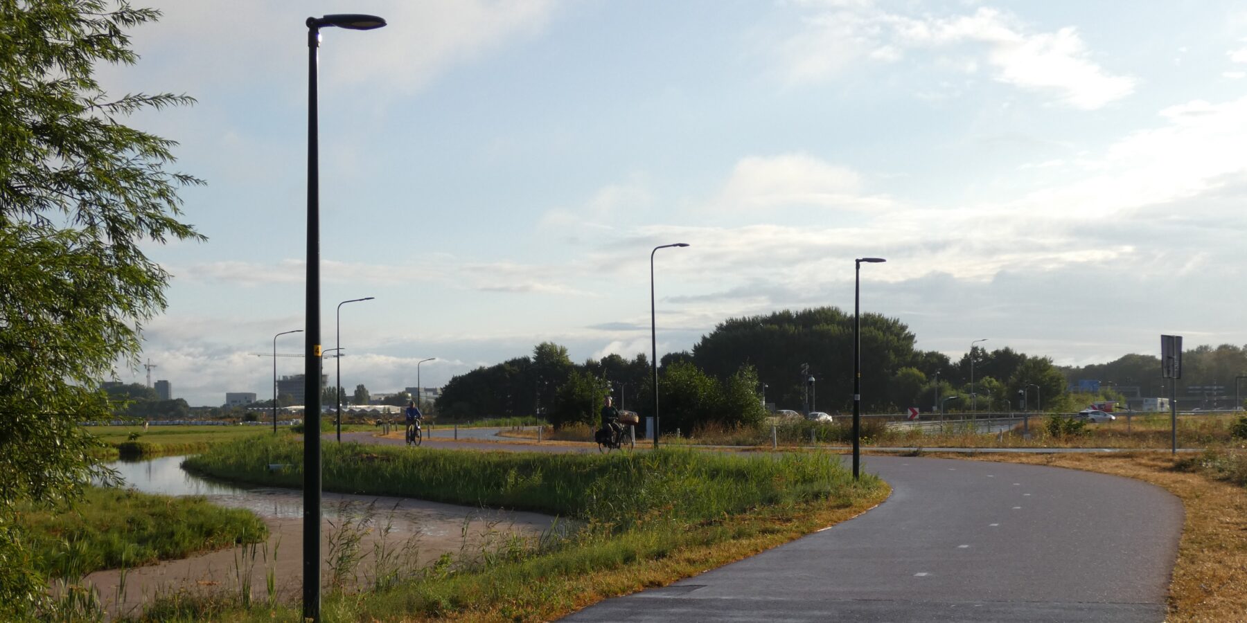 Fietspad Wassenaar Leiden gaat dicht