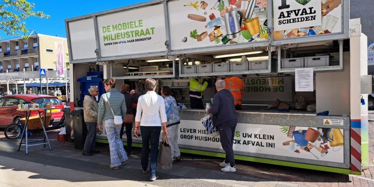 Mobiele milieustraat staat zaterdag in Voorburg