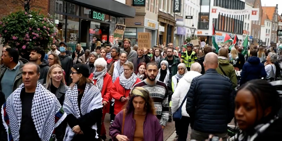 Leiden Palestina Coalitie organiseert BDS-mars: 'Grootste ooit'