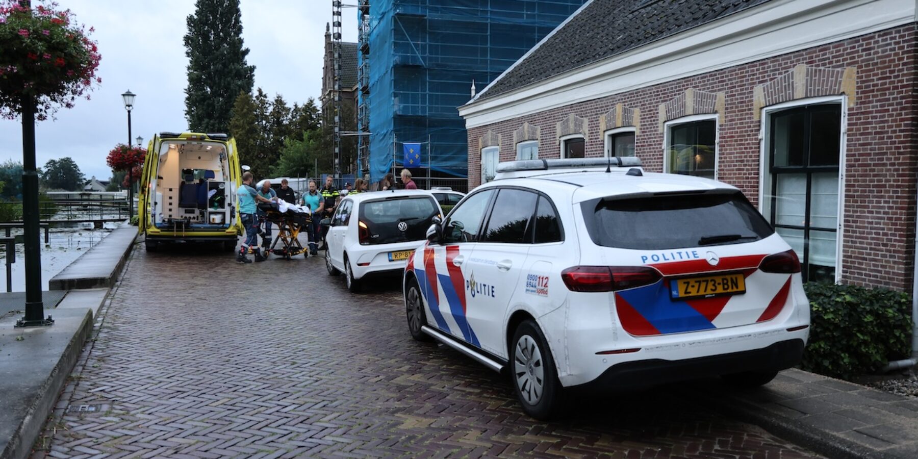 Scooterrijder valt en raakt gewond in Zoeterwoude
