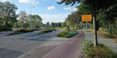 Voorrangsregels Trompweg-Leidseweg zijn veranderd