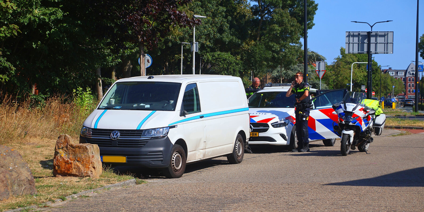 Bestuurder 'dubbel onder invloed' aangehouden in Voorschoten