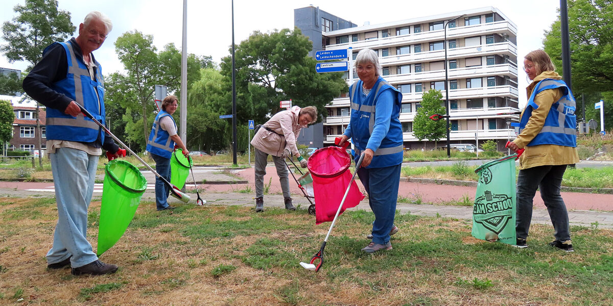 Voorschotense Jutters organiseren opschoonactie tijdens World Cleanup Day