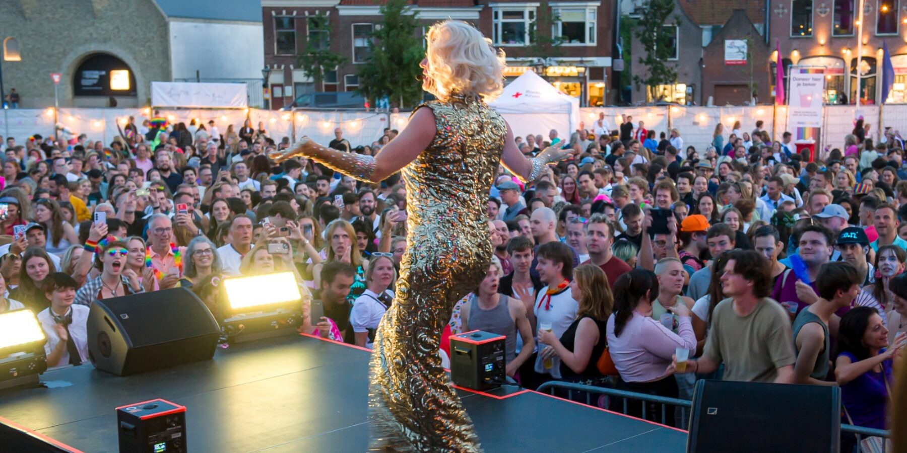 Pride Leiden viert Leidens Ontzet met feest op Ambachtsplein