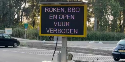 Roken, barbecue en open vuur verboden in recreatiegebied Vlietland