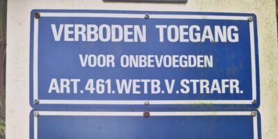 Politie Wassenaar waarschuwt voor gevaar afgesloten locaties