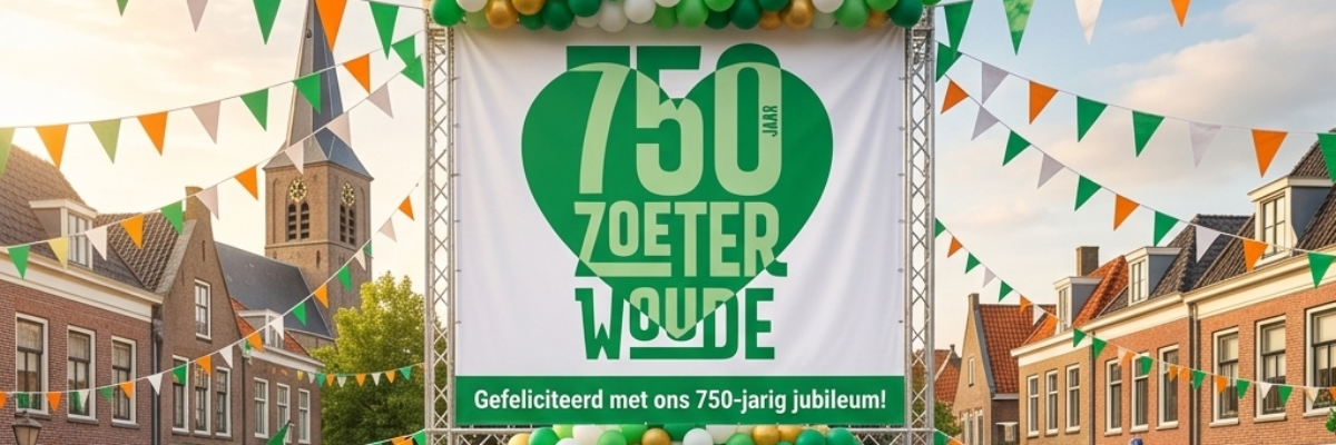 Zoeterwoude bestaat 750 jaar en dat wordt dit jaar groot gevierd