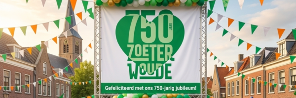 Zoeterwoude bestaat 750 jaar en dat wordt dit jaar groot gevierd