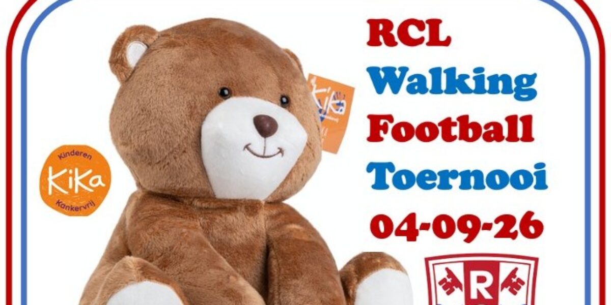 Spelbegeleiders gezocht voor RCL OldStars Walking Football-toernooi