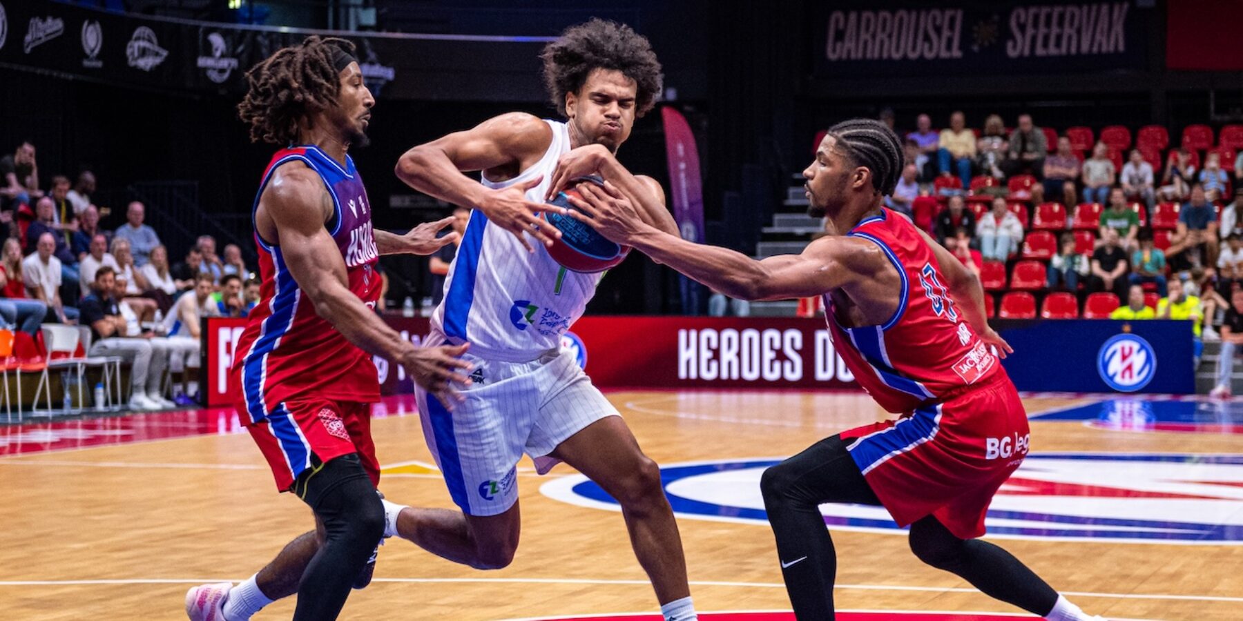 ZZ Leiden wint laatste oefenwedstrijd van Heroes Den Bosch