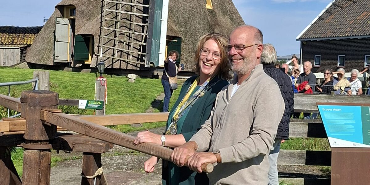Groote Molen viert verjaardag tijdens Open Monumentendag in Zoeterwoude