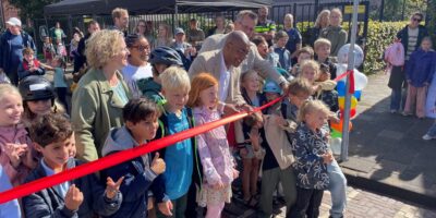 De opening van de nieuwe verkeerssituatie rondom de Morskring.