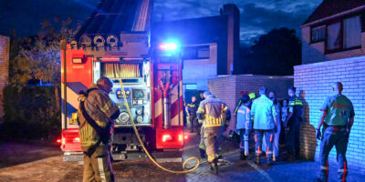 Woningbrand in Wassenaar. 2 personen ingesloten door rook.