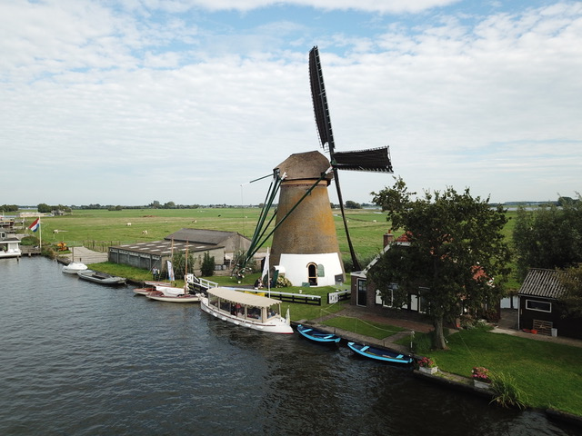 Varend erfgoed brengt bezoekers gratis naar de Zwanburgermolen