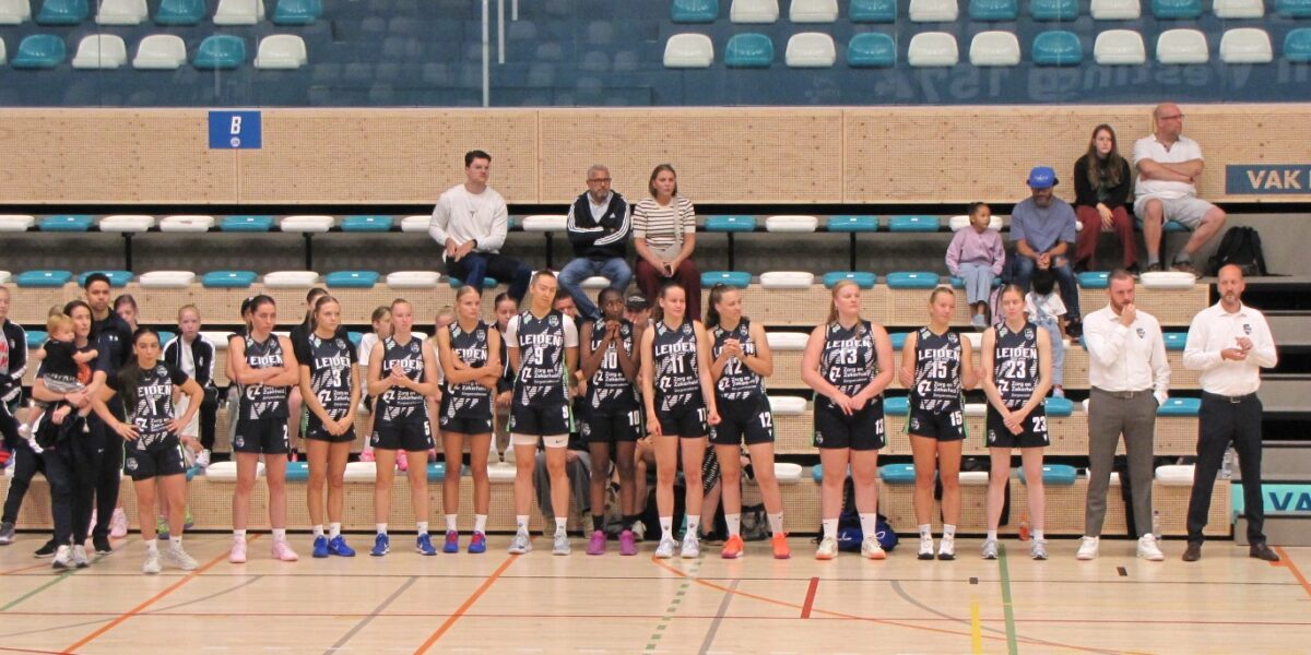 Leiden voor even hoofdstad vrouwenbasketball