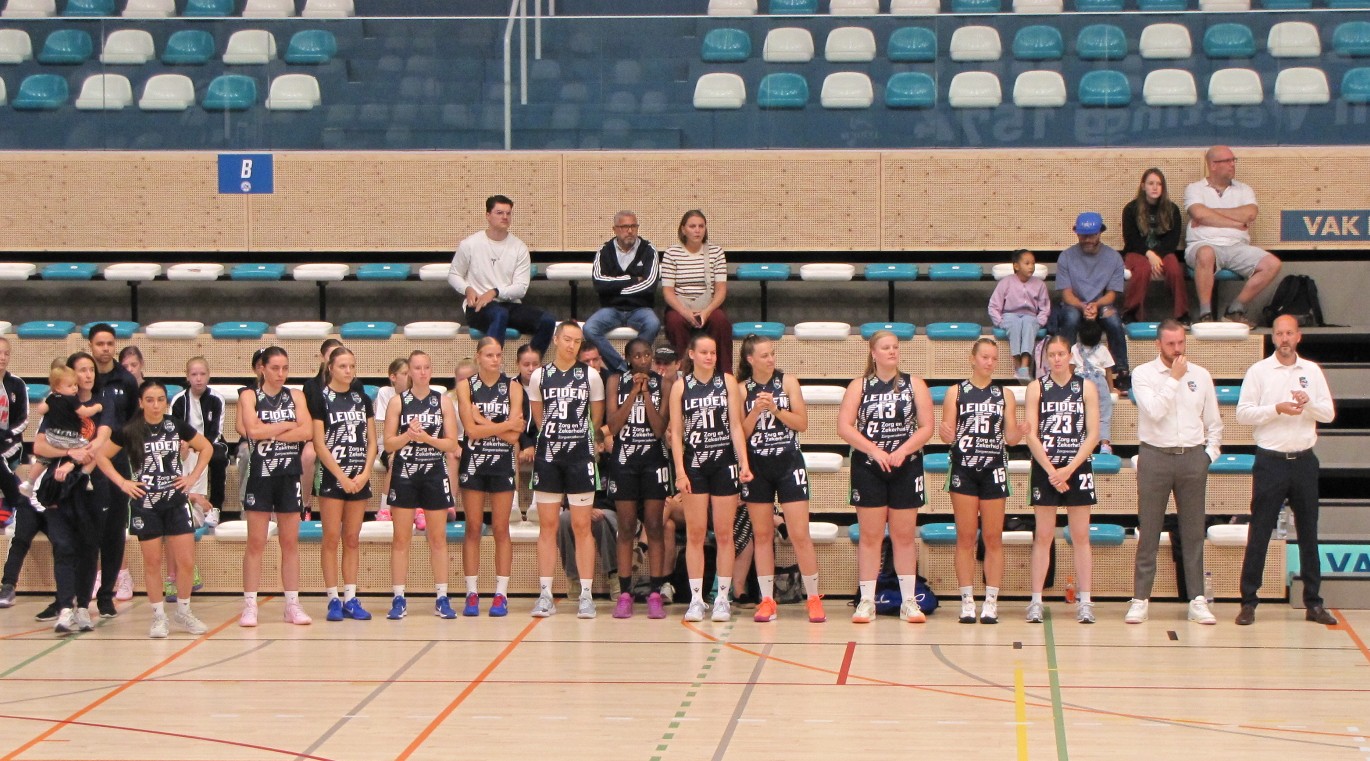 Seizoensopening Women’s Basketball League in Leiden op 5 september 2026. ZZ Leiden. Leiden voor even hoofdstad vrouwenbasketball.