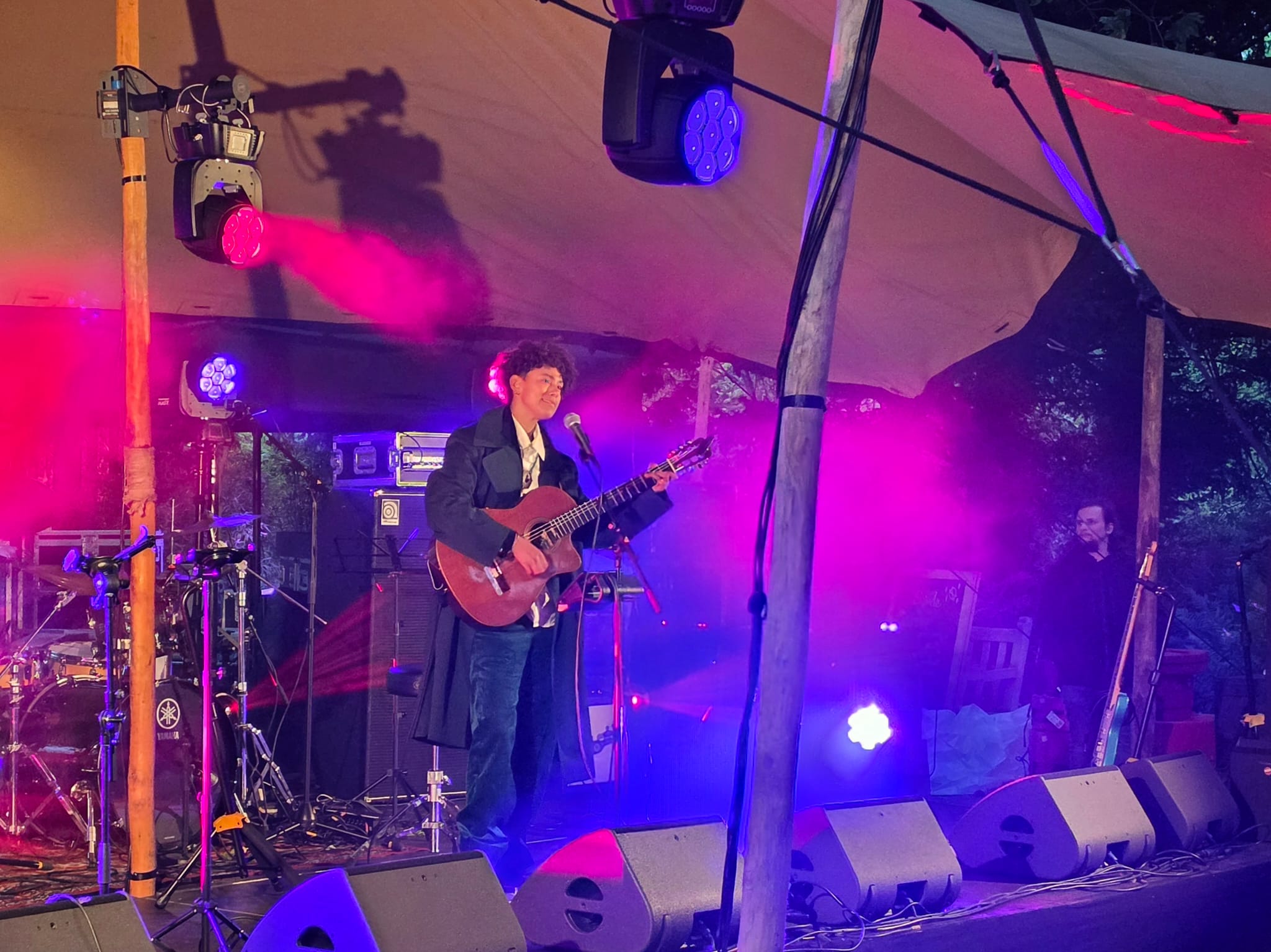 Muzikaal optreden tijdens Nacht van Ontdekkingen 