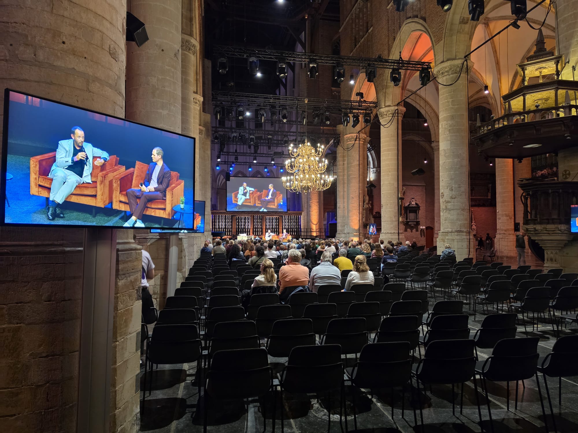 Lezing in Pieterskerk tijdens Nacht van Ontdekkingen 