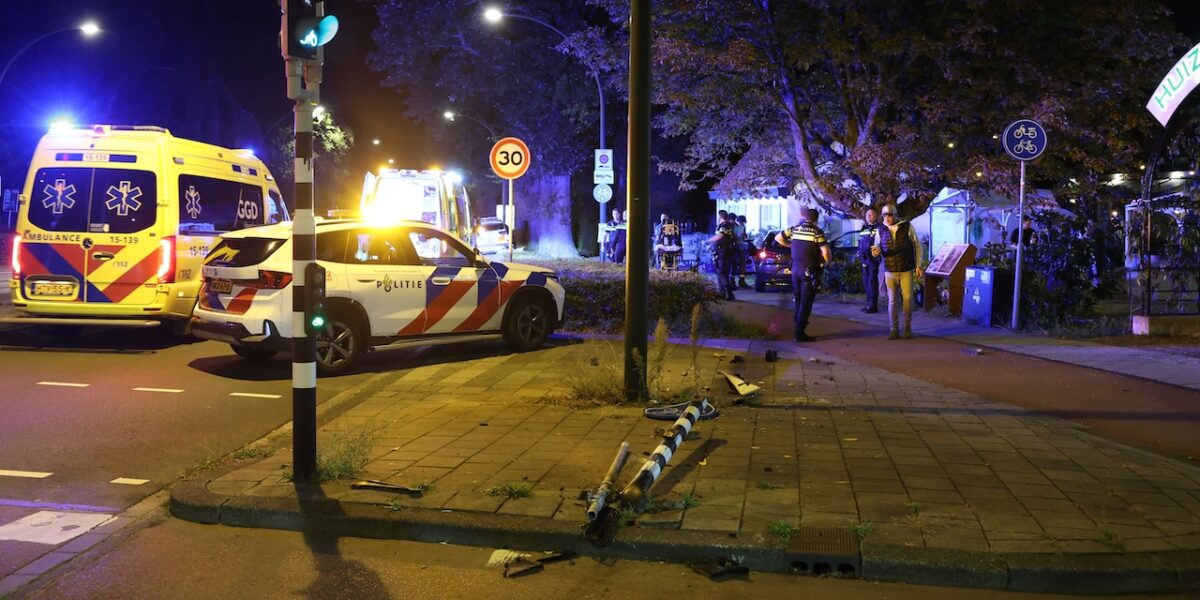 Ongeval op Lange Kerkdam