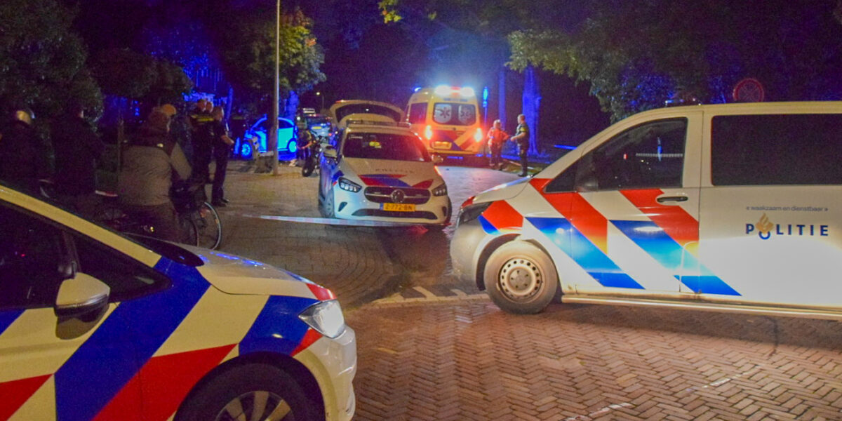 Steekpartij Lorentzkade in Leiden: één persoon gewond