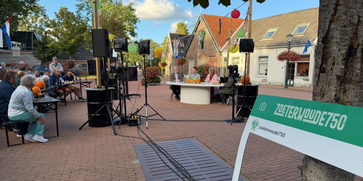 Verjaardagstalkhow Zoeterwoude herhaald op TV