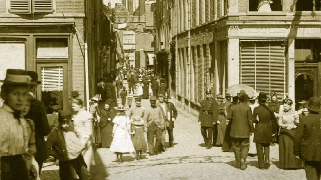De winkel in de vroegere jaren (Foto: Privé)