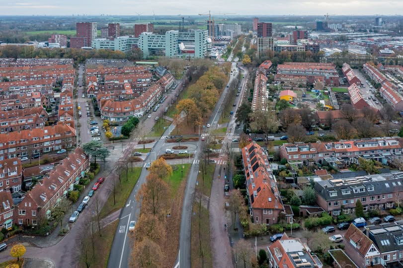 Eerste schets van nieuwe inrichting Lammenschansweg is bekend