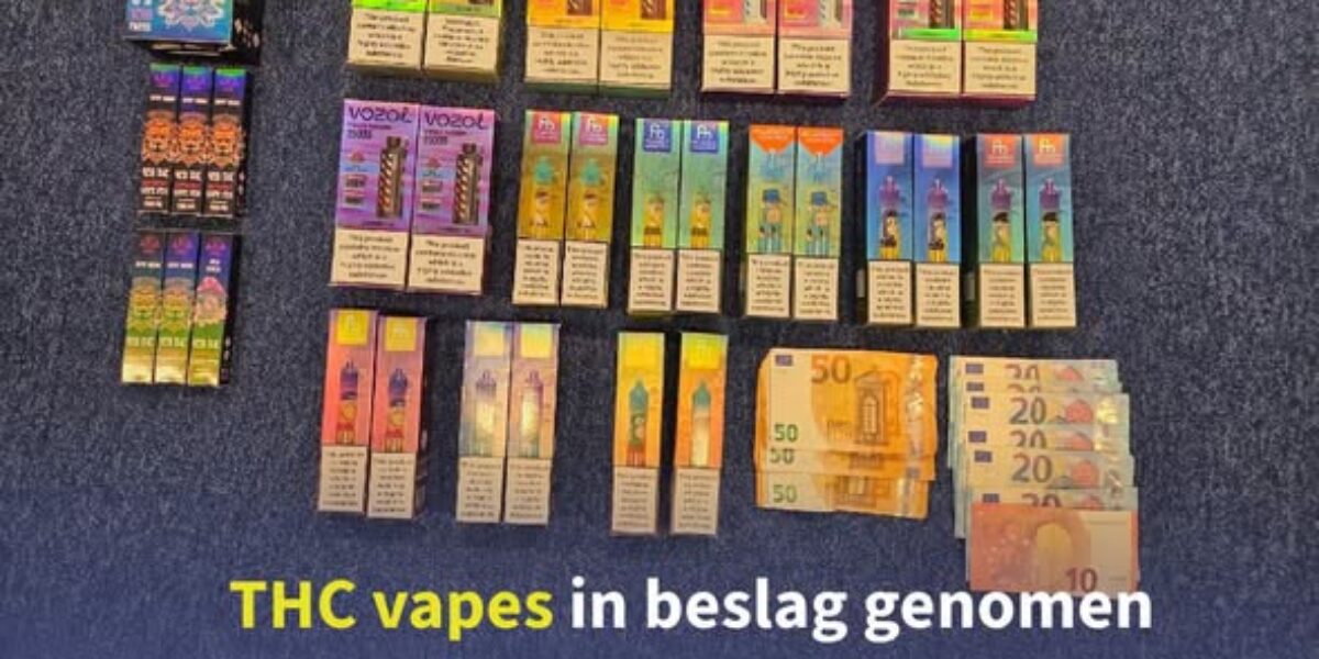 Politie Wassenaar neemt THC-vapes in beslag