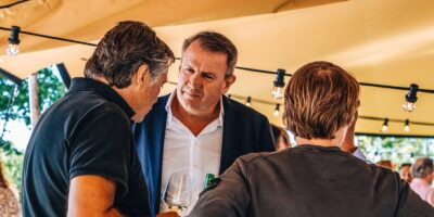 Ondernemer Bob Meijer als spreker bij Ondernemersevenement Gemeente Leiderdorp.