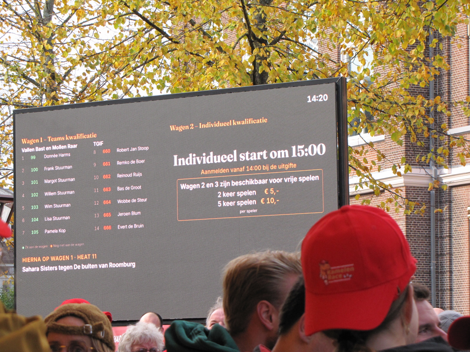 Informatie voor iedereen goed te zien. (Foto: Centraal+ / Paul Aalbers)