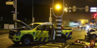 Aanrijding op de N14