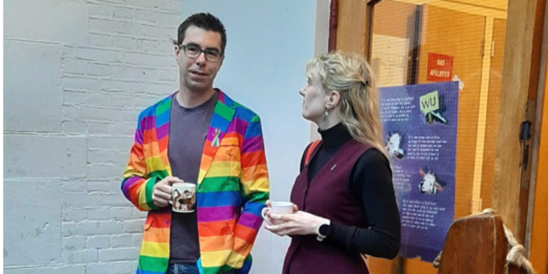 Paarse Vrijdag op Vrijeschool Mareland in Leiden