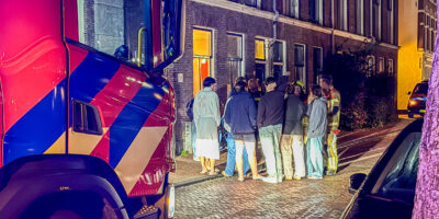 Studenten midden in de nacht geëvacueerd na woningbrand aan Oude Vest