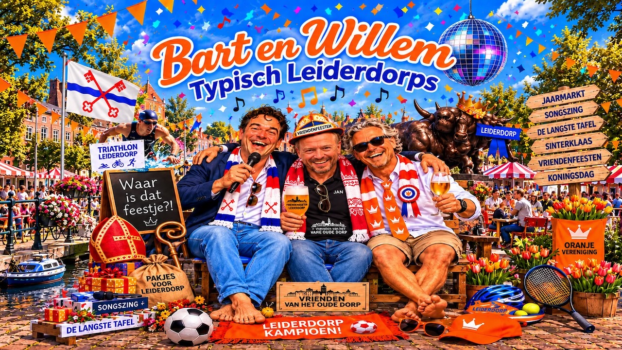 Typisch Leiderdorps met Jan Suijkerbuijk.