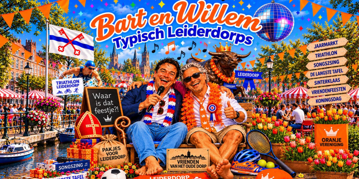 Nieuwe podcastserie zoekt uit waar het feestje in Leiderdorp is