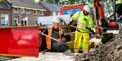 Stroomstoring in Leiden-Noord