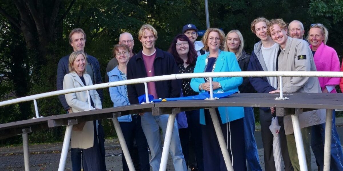 Brug in Zoeterwoude vernoemd naar oud-burgemeester Houdijk